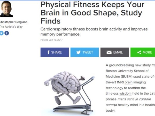 Regular exercise can increase the strength of your brain as well as your&nbsp;muscles…